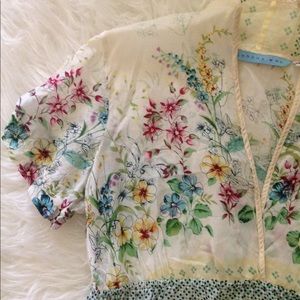 Floral Johnny Was Dress